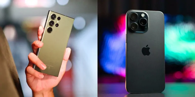 iPhone 15 Pro Max vs Samsung Galaxy S24 Ultra – porównanie